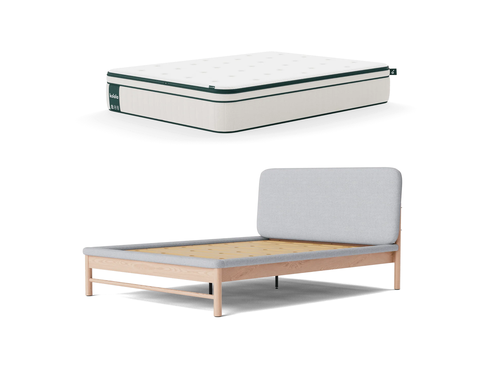 Koala Luxe Mattress & Paddington Bed Base Bundle - Image 4