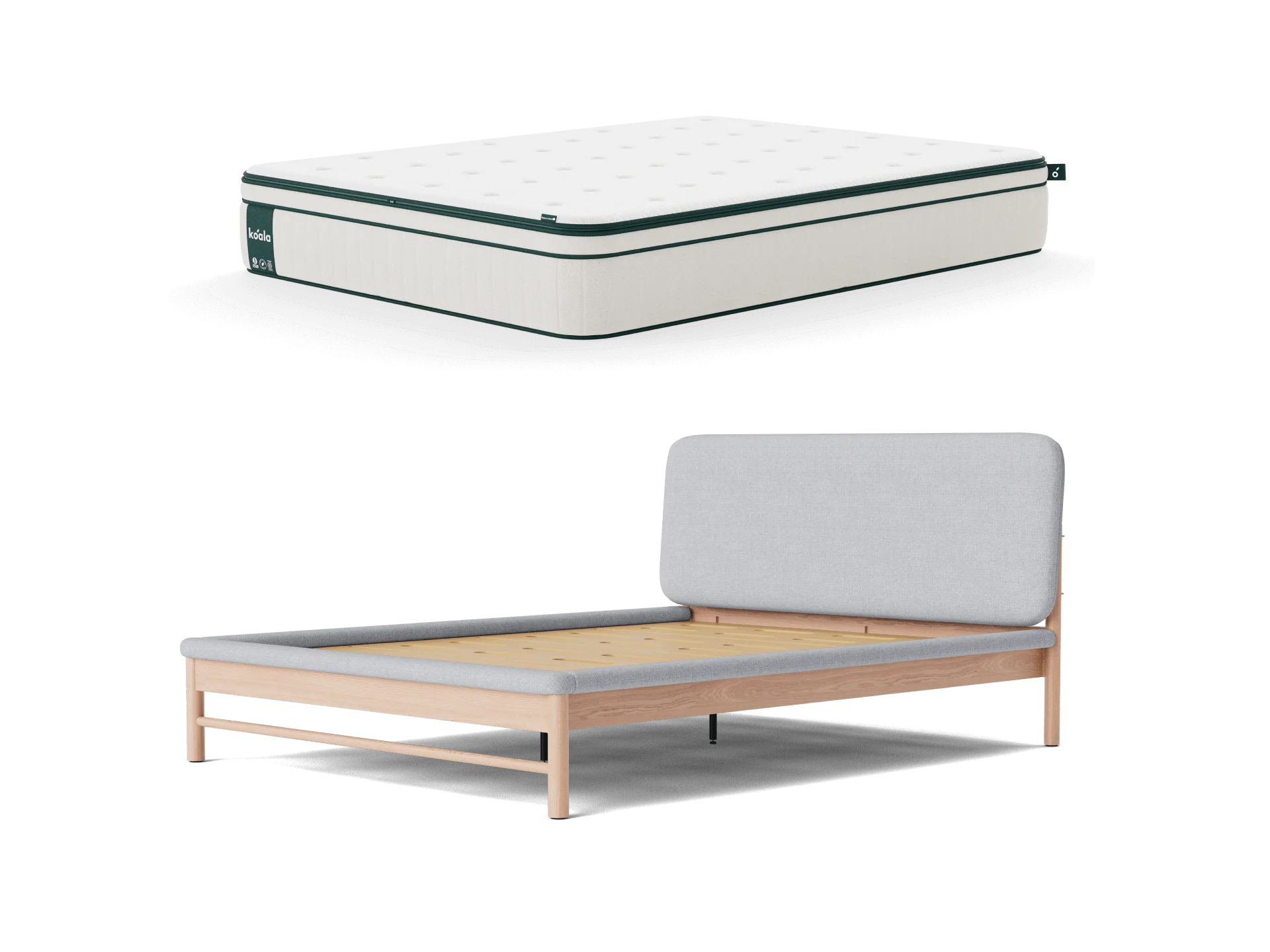 Koala Luxe Mattress & Paddington Bed Base Bundle - Image 5