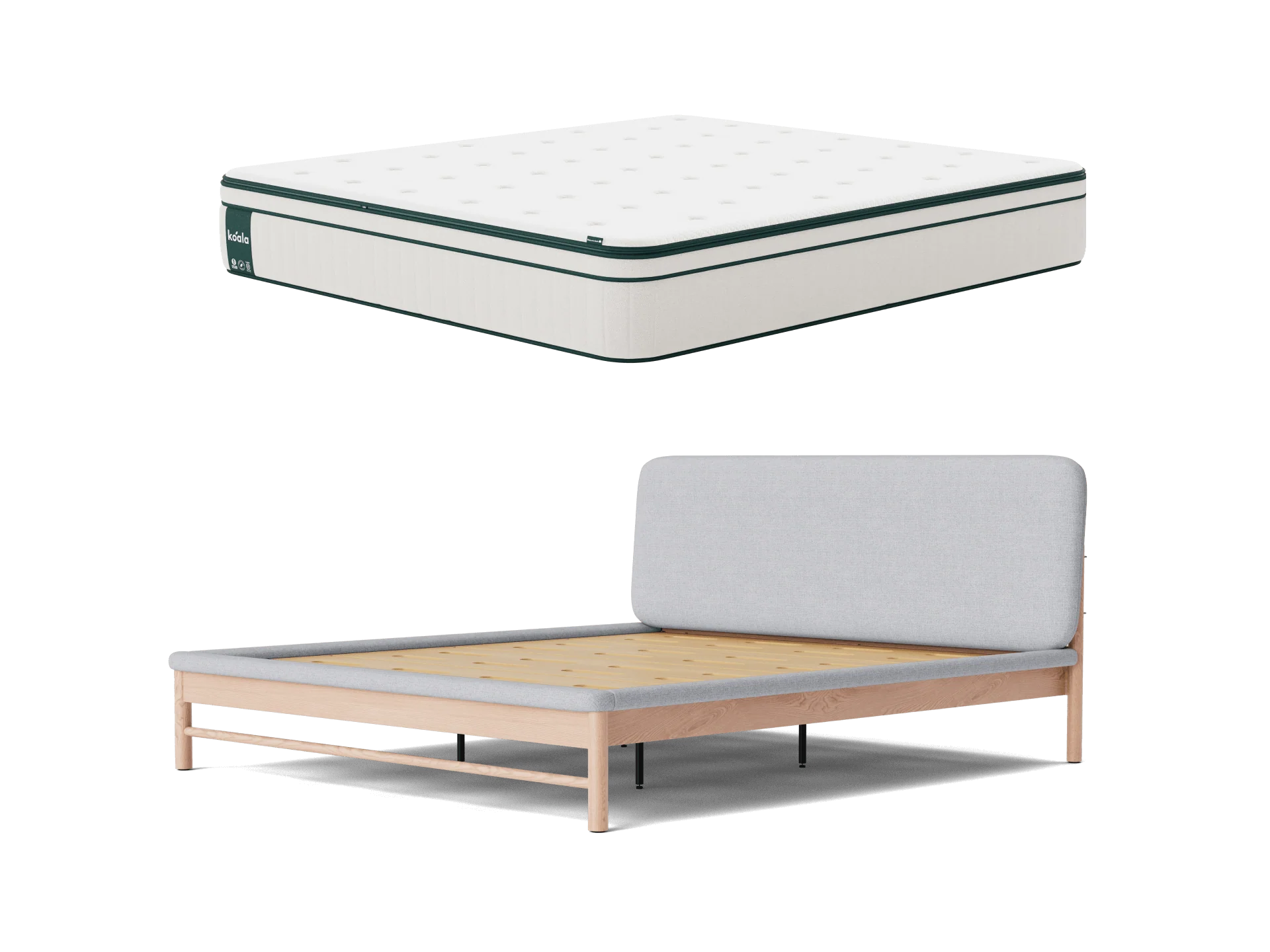 Koala Luxe Mattress & Paddington Bed Base Bundle - Image 6