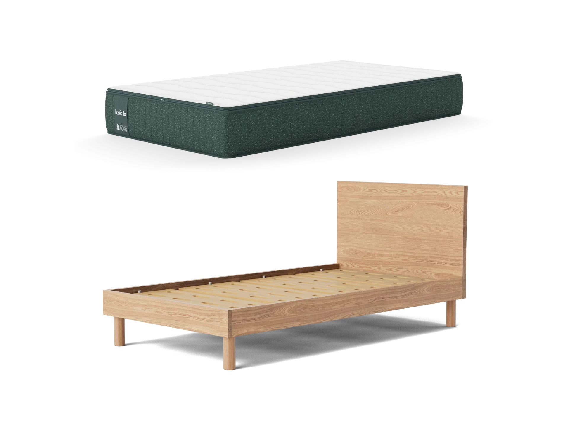 Koala Plus Mattress & Balmain Bed Base Bundle - Image 3