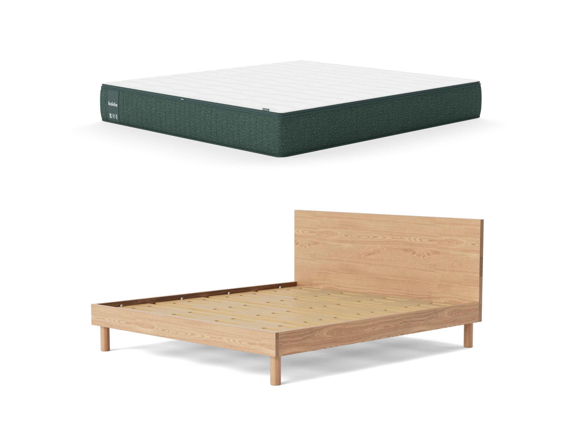 Koala Plus Mattress & Balmain Bed Base Bundle - Image 6